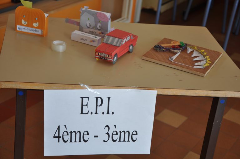 EPI au collège - Lycee professionnel de Bavay 4eme-3eme